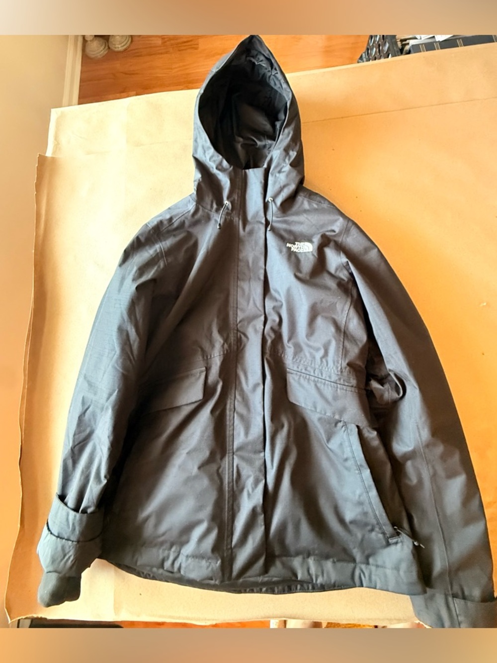 The North Face 3-in-1 Jacket Women’s Medium Black Zip Out Liner Puffer Coat